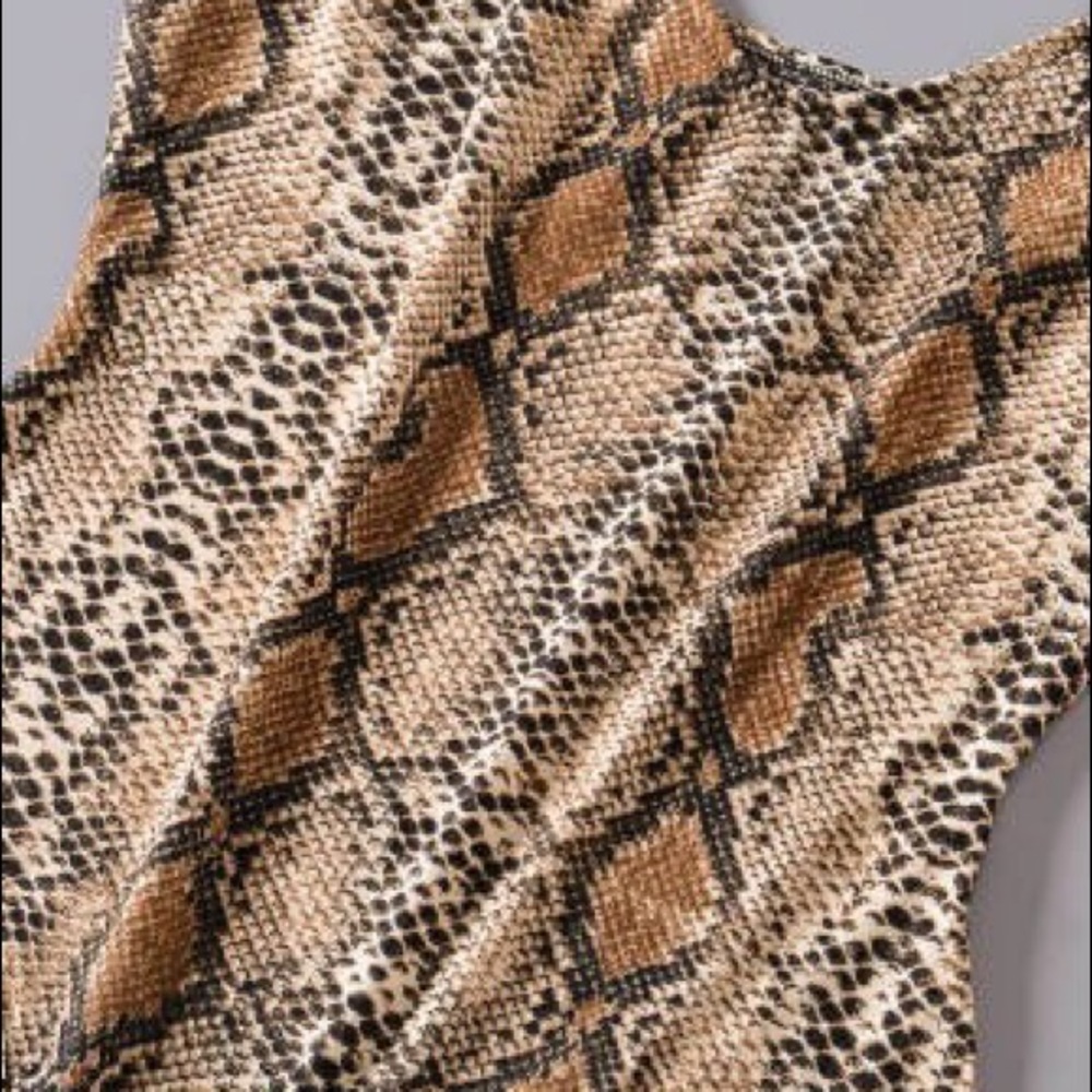 Snake print bodysuit - Picture 8 of 13
